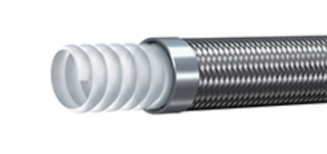 1/4'' R14 TEFLON HOSE CONVOLUTED